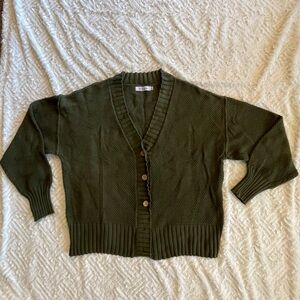 Olive Green Women's Sweater